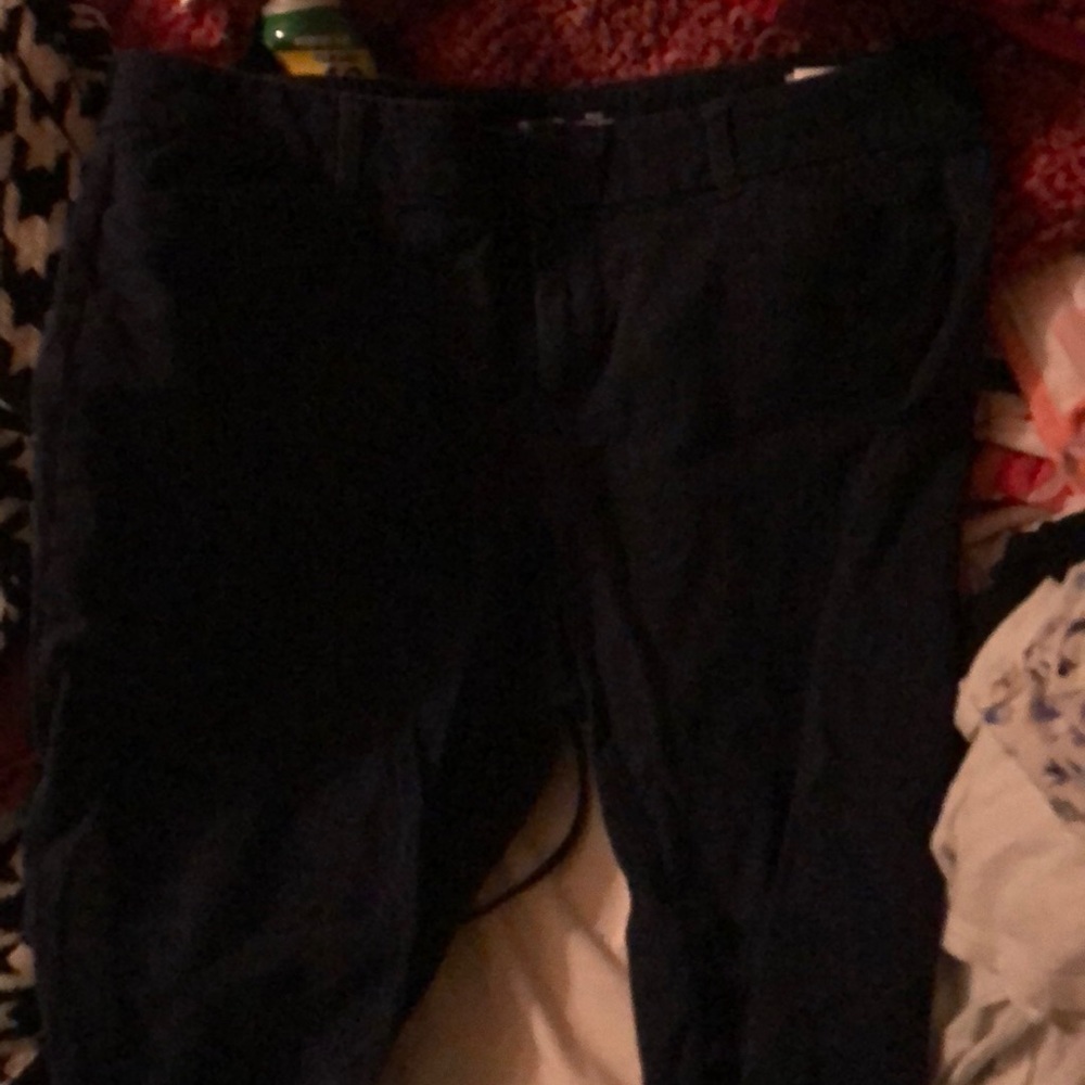 Navy blue pixie pants
